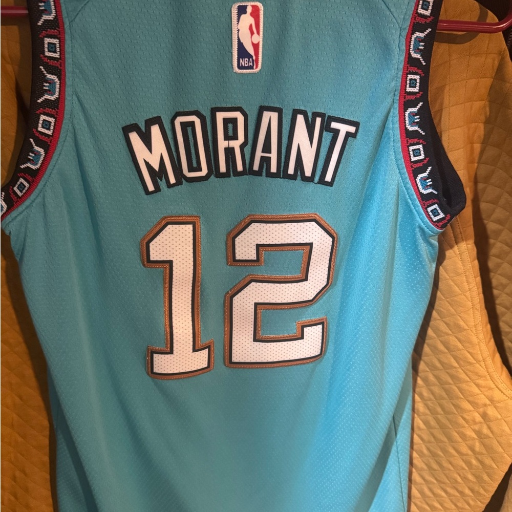 NBA Teal Basketball Jersey - Picture 3 of 3